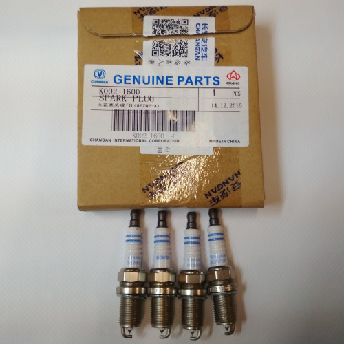 Свеча зажигания , (комплект 4 шт.) K002-1600 Changan CS75, CS75 FL, Raeton