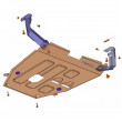 Защита картера S203F270903-AC-R Changan CS55, CS55 Plus